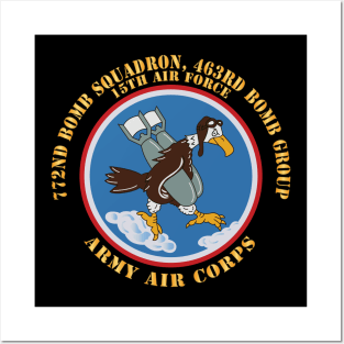 772nd Bomb Squadron, 463rd Bomb Group - 15th AF X 300 Posters and Art